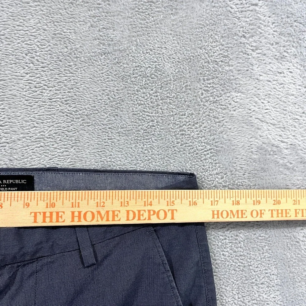 Banana Republic‎ Kentfield Pant Men's 32x34 Long Gray Slim Fit Cotton